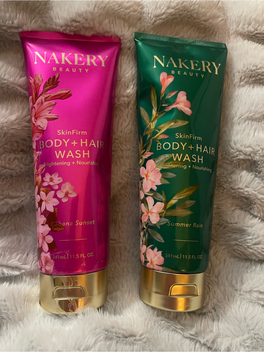 Nakery SkinFirm Body + Hair Wash - Pink (Cabana Sunset)